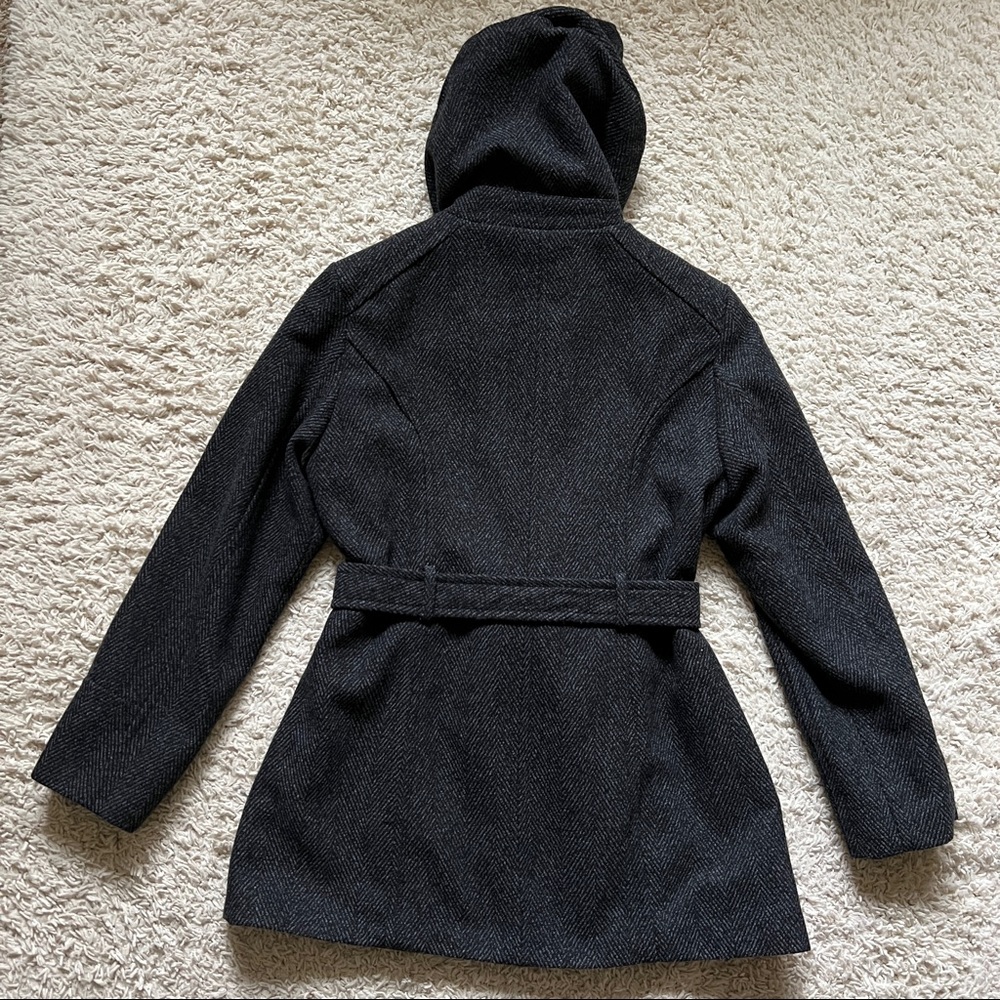 Croft&barrow Warm Hooded Pea Coat - Picture 7 of 12